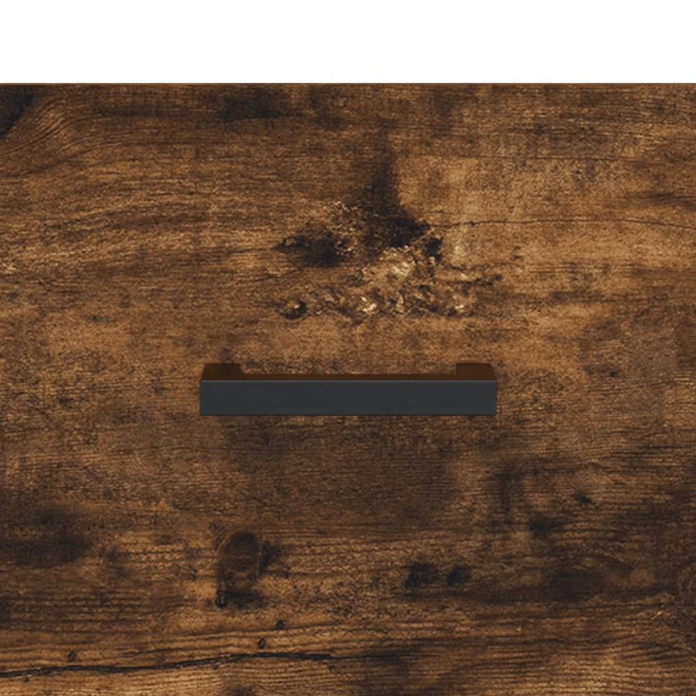 Salontafels 2 st 50x50x40 cm bewerkt hout gerookt eikenkleurig MeubelReus