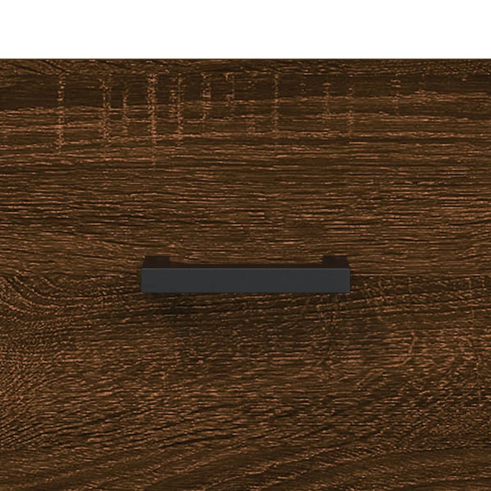 Salontafels 2 st 50x50x40 cm bewerkt hout bruin eikenkleur MeubelReus