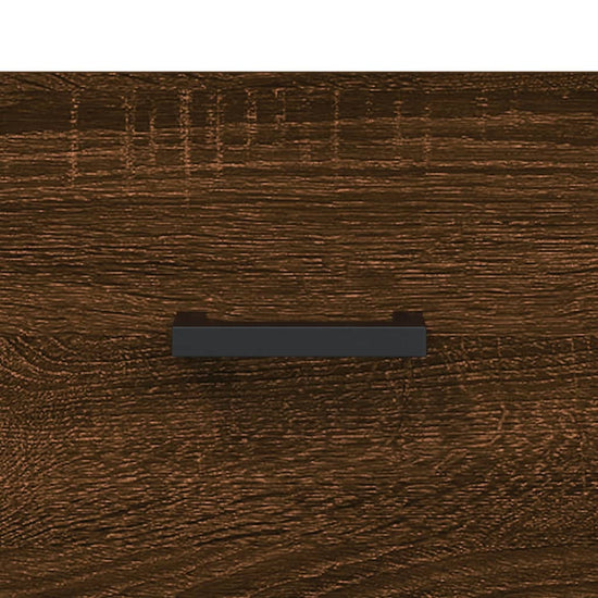 Salontafels 2 st 50x50x40 cm bewerkt hout bruin eikenkleur MeubelReus
