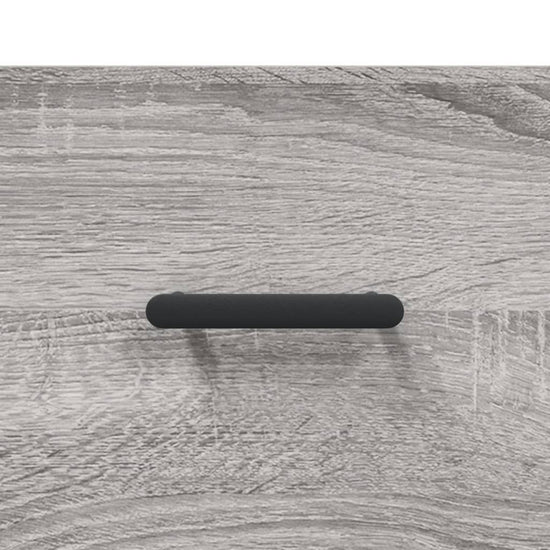 Salontafels 2 st 50x50x40 cm bewerkt hout grijs sonoma eiken MeubelReus
