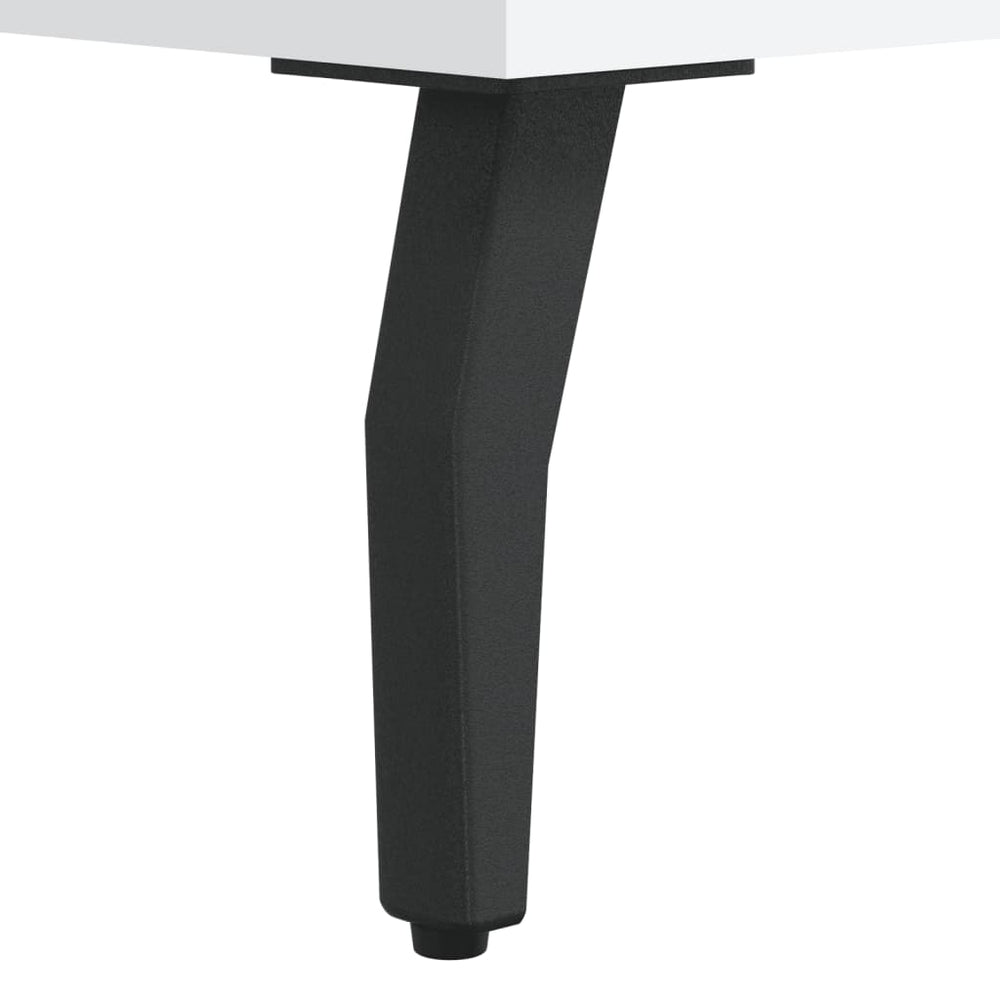 Salontafel 50x50x40 cm bewerkt hout wit MeubelReus