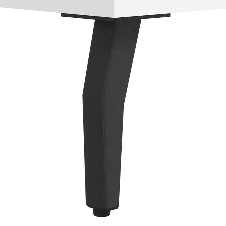 Salontafel 50x50x40 cm bewerkt hout wit MeubelReus