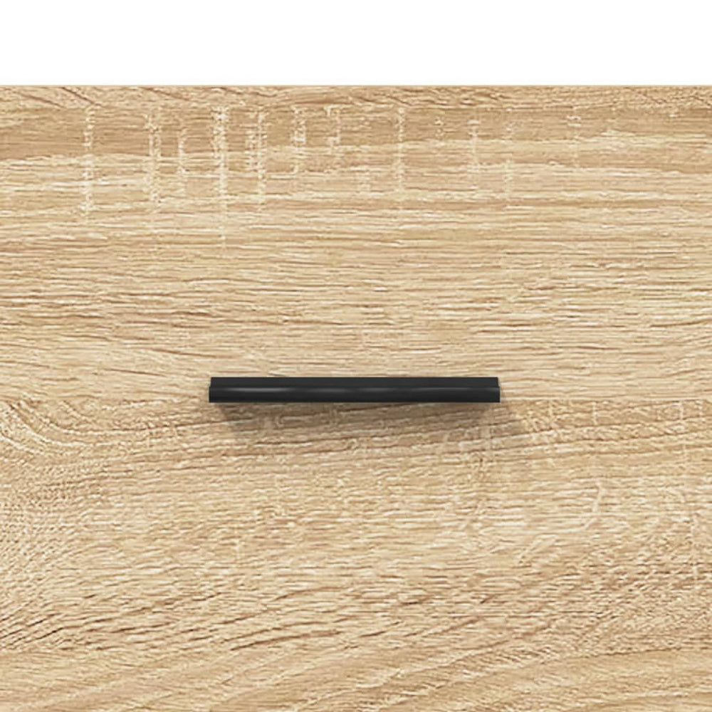 Salontafel 50x50x35 cm bewerkt hout sonoma eikenkleurig MeubelReus