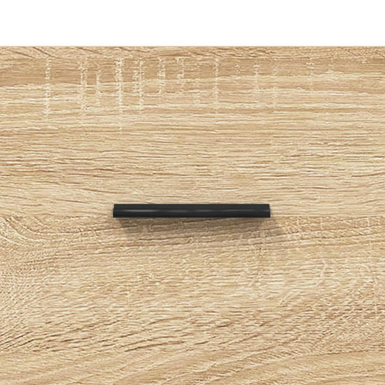Salontafels 2 st 50x50x40 cm bewerkt hout sonoma eikenkleurig MeubelReus