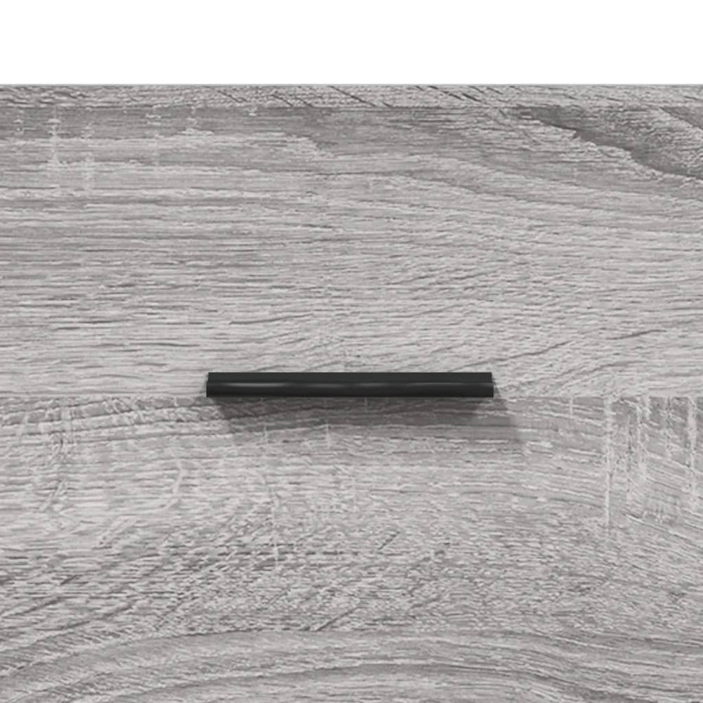 Salontafels 2 st 50x50x40 cm bewerkt hout grijs sonoma eiken MeubelReus