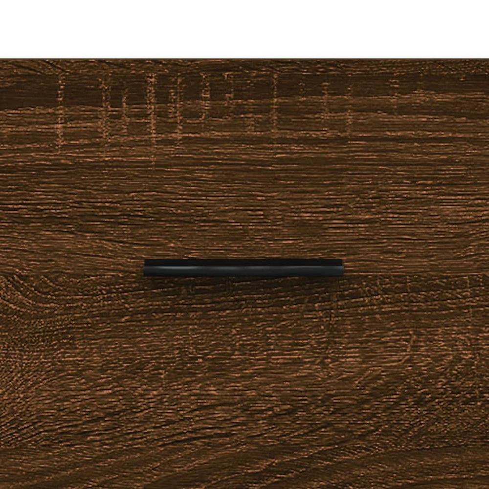 Salontafels 2 st 50x50x40 cm bewerkt hout bruin eikenkleur MeubelReus