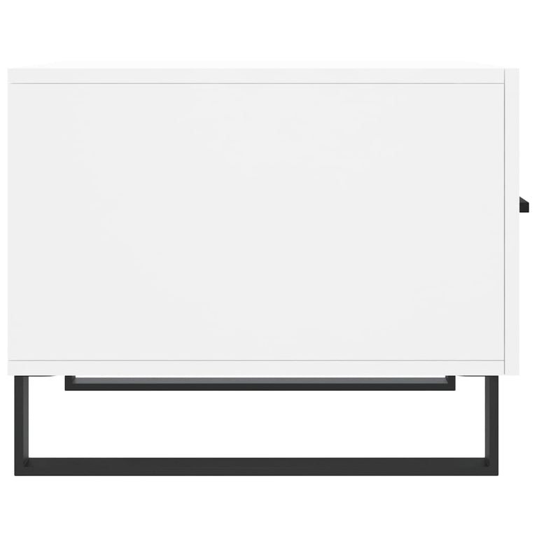 Salontafels 2 st 50x50x40 cm bewerkt hout wit MeubelReus
