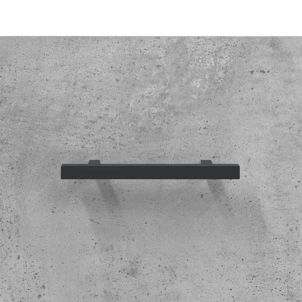 Salontafels 2 st 50x50x40 cm bewerkt hout betongrijs MeubelReus