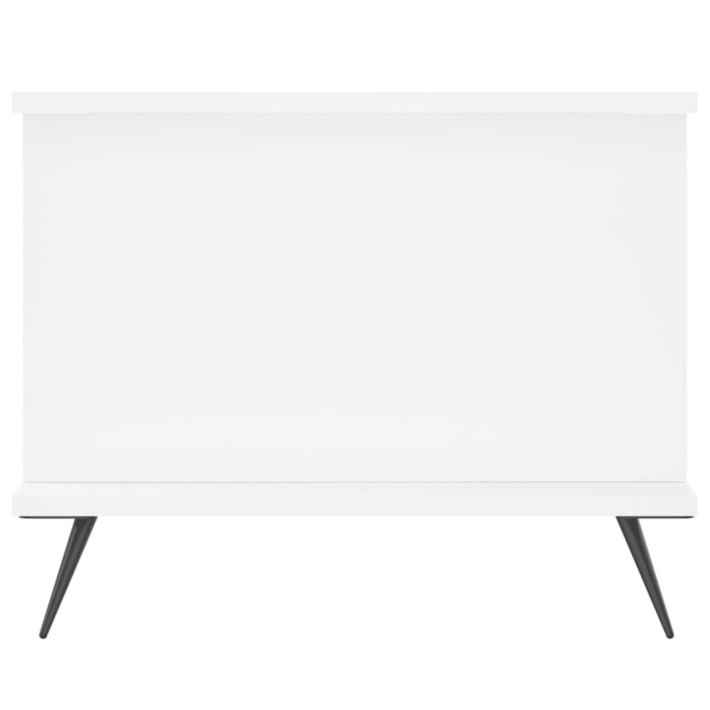 Salontafel 90x50x40 cm bewerkt hout wit MeubelReus