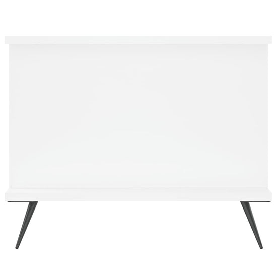 Salontafel 90x50x40 cm bewerkt hout wit MeubelReus