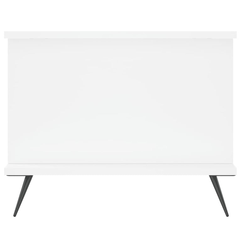 Salontafel 90x50x40 cm bewerkt hout wit MeubelReus