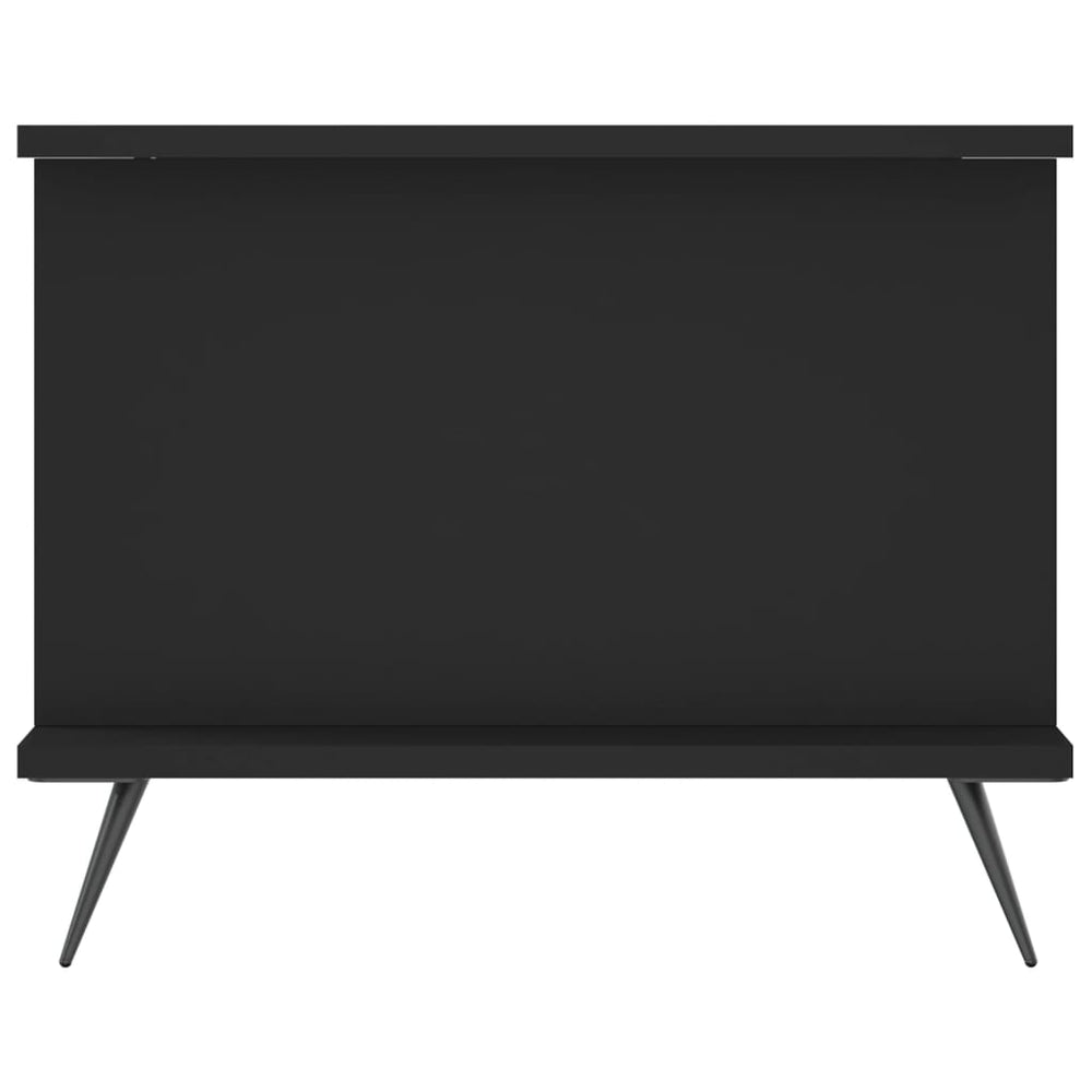 Salontafel 90x50x40 cm bewerkt hout zwart MeubelReus