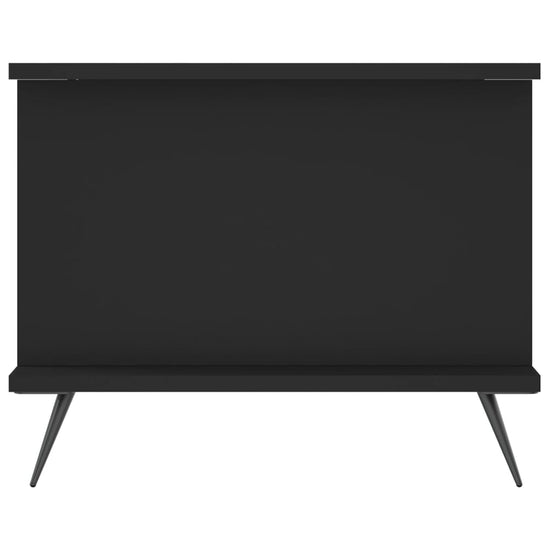 Salontafel 90x50x40 cm bewerkt hout zwart MeubelReus