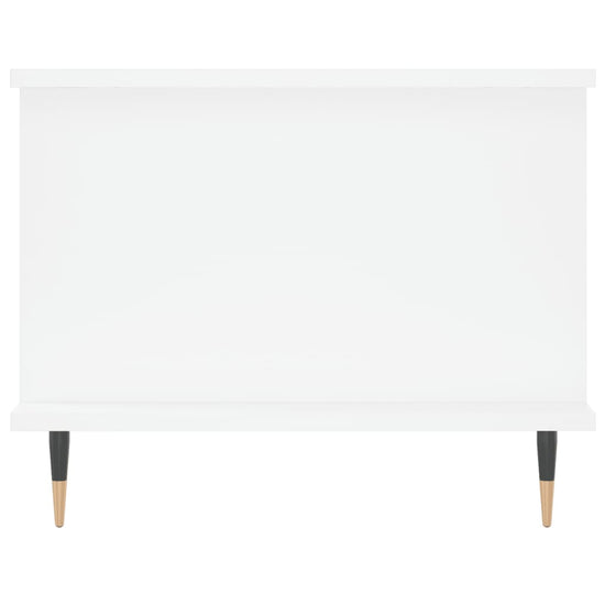 Salontafel 90x50x40 cm bewerkt hout wit MeubelReus