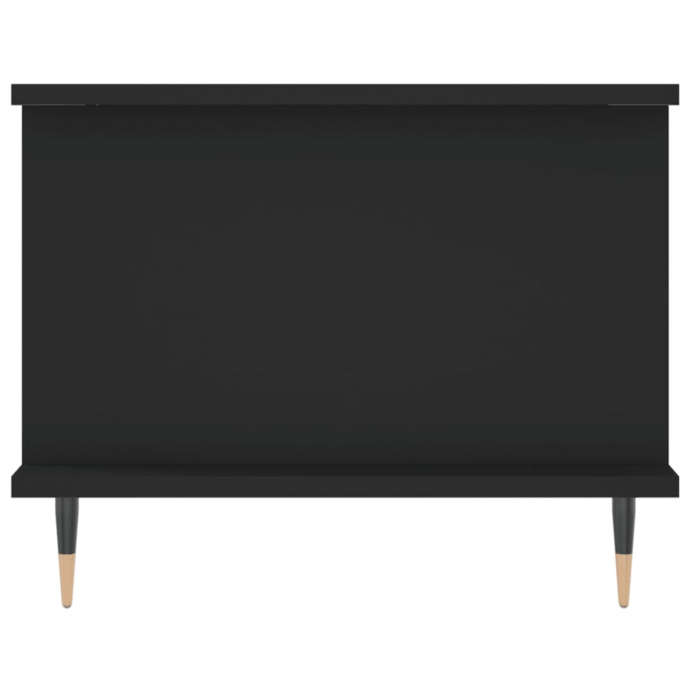 Salontafel 90x50x40 cm bewerkt hout zwart MeubelReus