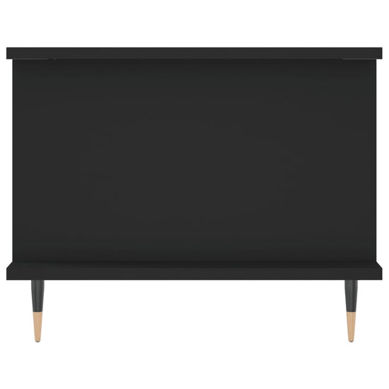 Salontafel 90x50x40 cm bewerkt hout zwart MeubelReus