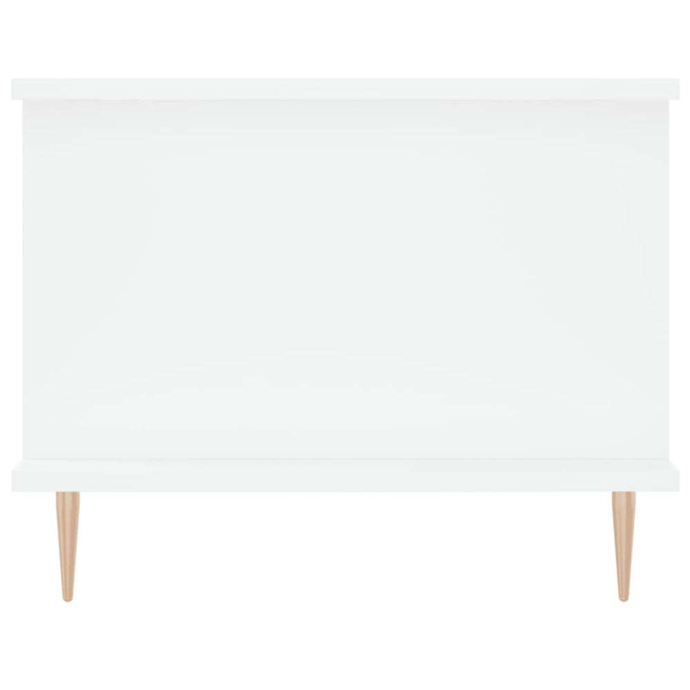 Salontafel 90x50x40 cm bewerkt hout wit MeubelReus