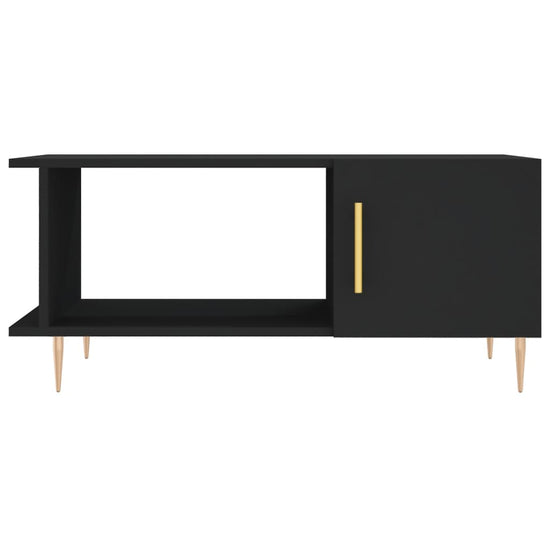 Salontafel 90x50x40 cm bewerkt hout zwart MeubelReus