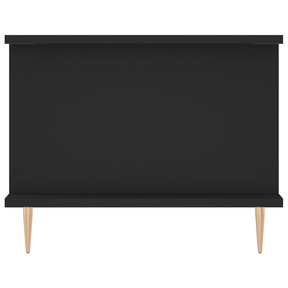 Salontafel 90x50x40 cm bewerkt hout zwart MeubelReus