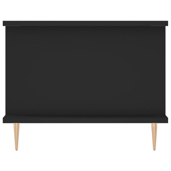 Salontafel 90x50x40 cm bewerkt hout zwart MeubelReus