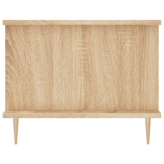 Salontafel 90x50x40 cm bewerkt hout sonoma eikenkleurig MeubelReus