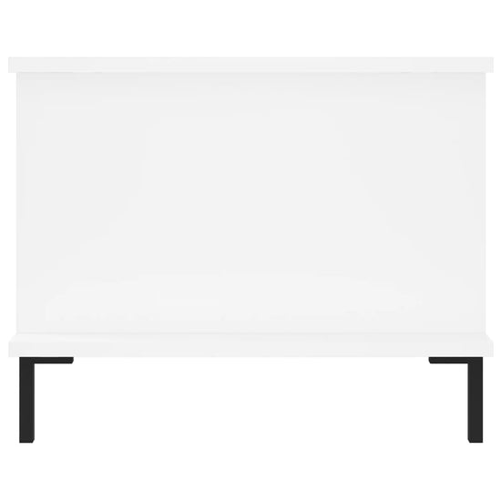 Salontafel 90x50x40 cm bewerkt hout wit MeubelReus