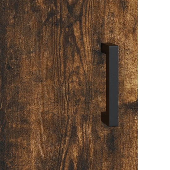 Salontafel 90x50x40 cm bewerkt hout gerookt eikenkleurig MeubelReus