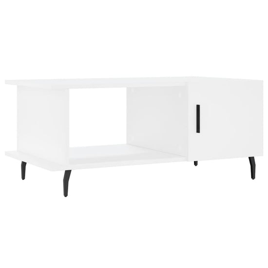 Salontafel 90x50x40 cm bewerkt hout wit MeubelReus