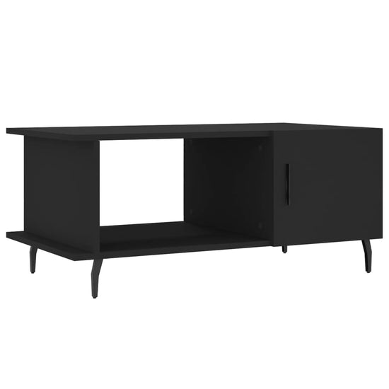 Salontafel 90x50x40 cm bewerkt hout zwart MeubelReus