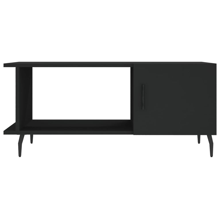 Salontafel 90x50x40 cm bewerkt hout zwart MeubelReus