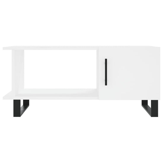 Salontafel 90x50x40 cm bewerkt hout wit MeubelReus