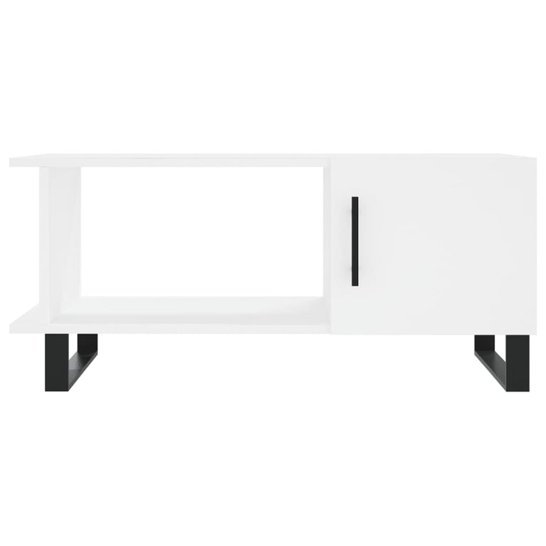 Salontafel 90x50x40 cm bewerkt hout wit MeubelReus
