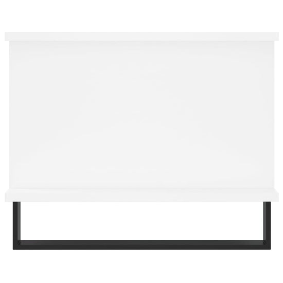 Salontafel 90x50x40 cm bewerkt hout wit MeubelReus