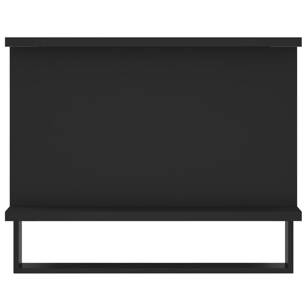 Salontafel 90x50x40 cm bewerkt hout zwart MeubelReus