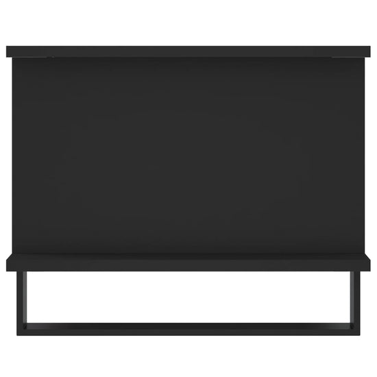 Salontafel 90x50x40 cm bewerkt hout zwart MeubelReus