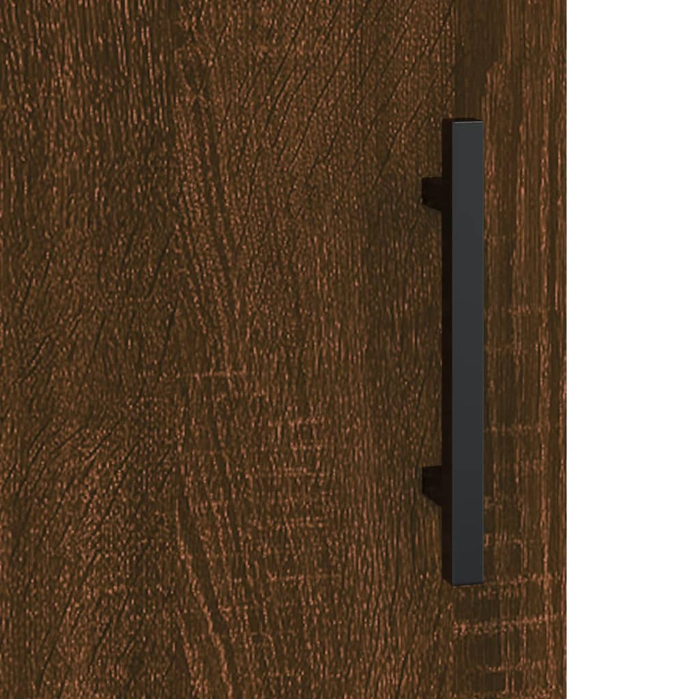 Salontafel 90x50x40 cm bewerkt hout bruin eikenkleur MeubelReus