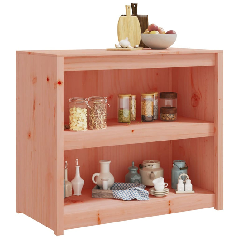 Keukenkast voor buiten 106x55x92 cm massief douglashout MeubelReus