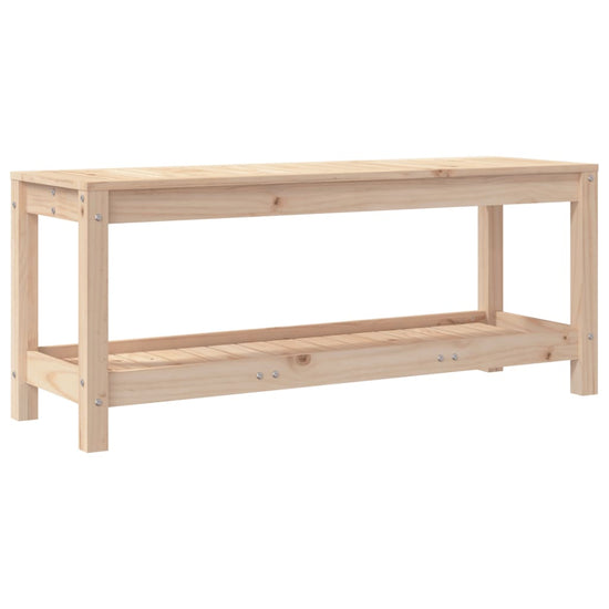 Tuinbank 108x35x45 cm massief grenenhout MeubelReus