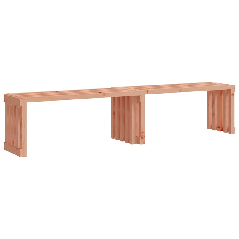 Tuinbankje verlengbaar 212,5x40,5x45 cm massief douglashout MeubelReus