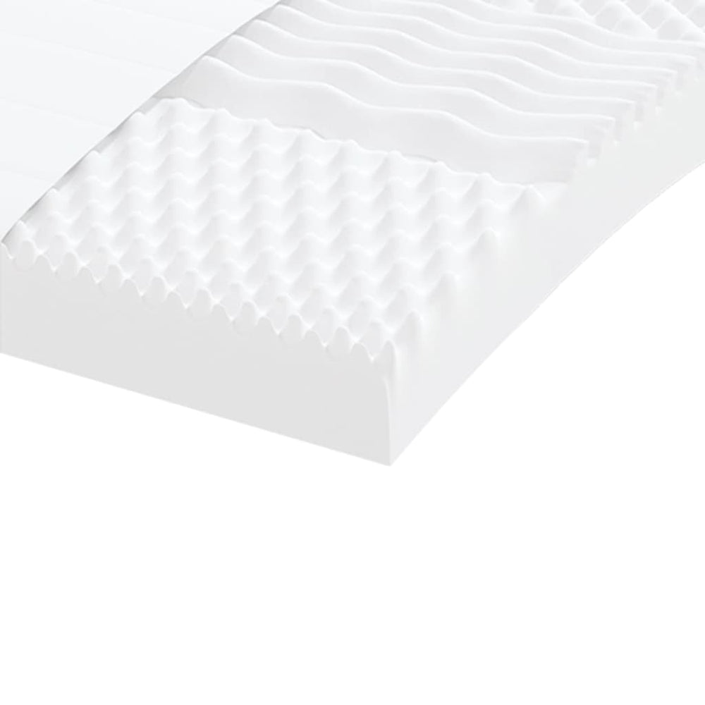 Schuimmatras 7 zones hardheid 20 ILD 140x200 cm wit MeubelReus