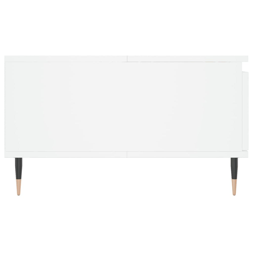 Salontafel 90x60x35 cm bewerkt hout wit MeubelReus