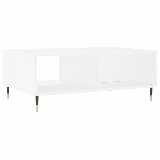 Salontafel 90x60x35 cm bewerkt hout wit MeubelReus
