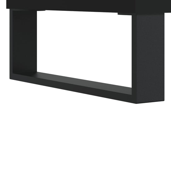Salontafel 90x60x35 cm bewerkt hout zwart MeubelReus