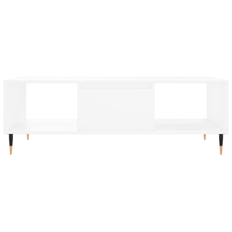 Salontafel 104x60x35 cm bewerkt hout wit MeubelReus