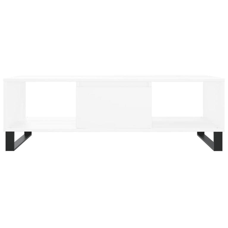 Salontafel 104x60x35 cm bewerkt hout wit MeubelReus