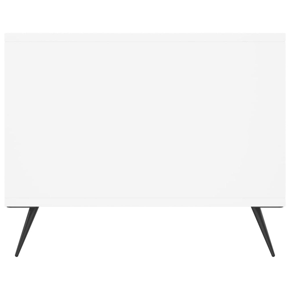 Salontafel 90x50x40 cm bewerkt hout wit MeubelReus