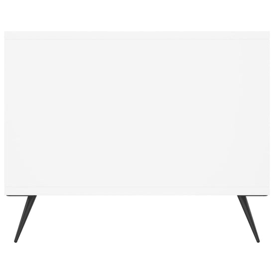 Salontafel 90x50x40 cm bewerkt hout wit MeubelReus