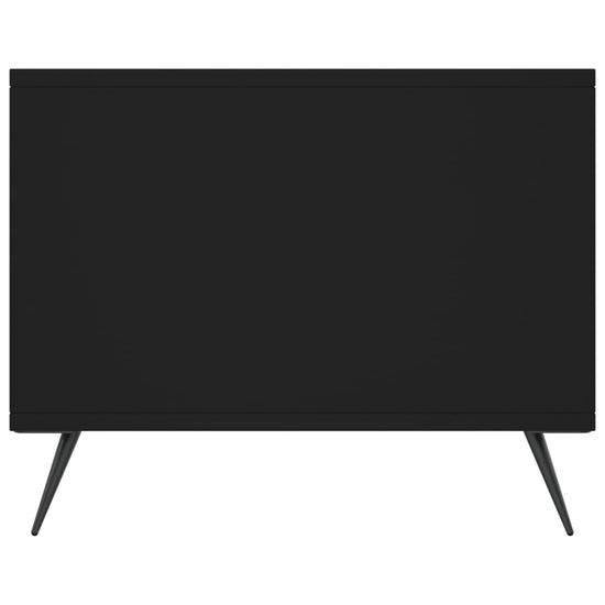 Salontafel 90x50x40 cm bewerkt hout zwart MeubelReus