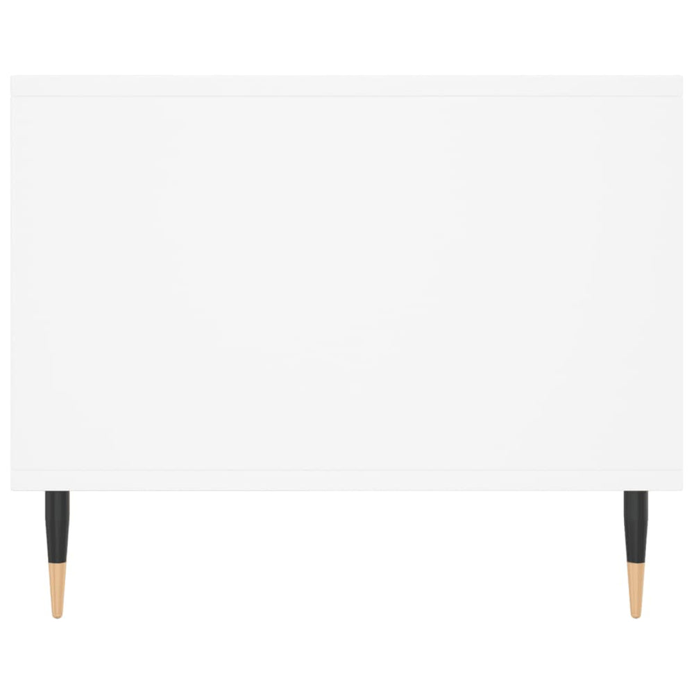 Salontafel 90x50x40 cm bewerkt hout wit MeubelReus