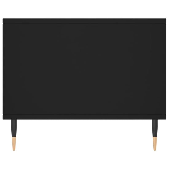 Salontafel 90x50x40 cm bewerkt hout zwart MeubelReus